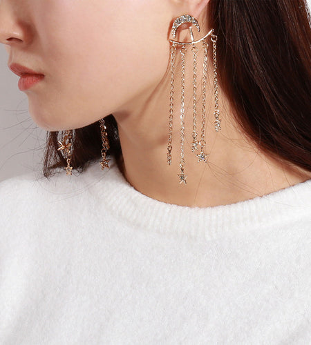 Shooting star Rhinestone Long