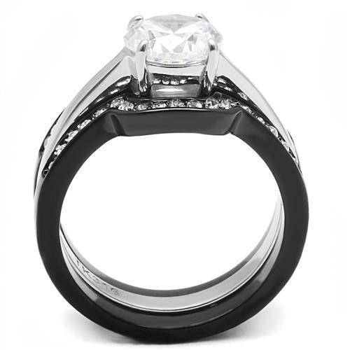 Load image into Gallery viewer, Women Stainless Steel Cubic Zirconia Rings TK3214
