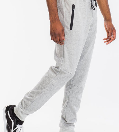HEATHERED COTTON SWEATS